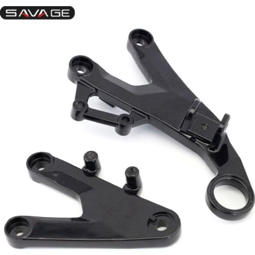 Left Right Footrest Foot Pedal For BMW S1000RR 2010-2014/ S 1000RR HP4 2013-2015 Motorcycle Accessories Front Mount Bracket