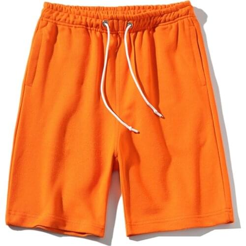 Mens Fashion Summer Drawstring Black Jogger Shorts Casual Cotton Elastic Waist Sweat Shorts Male Short Pants 4XL 5XL