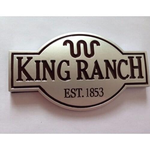 New KING RANCH Badge Emblem