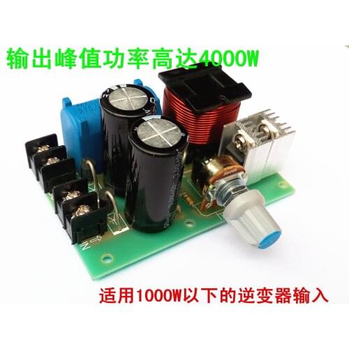 Single Silicon Rear Stage Plate with Mixer Interface, Vehicular Inverter, Generator Booster, FM Pulse Circuit Board