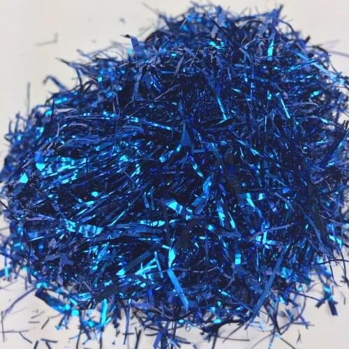 Colorfull Blue Gold Wire, Blue Color, Taiwan Imitation Gold Silver Foil, 75g/carton, Craft Decoration