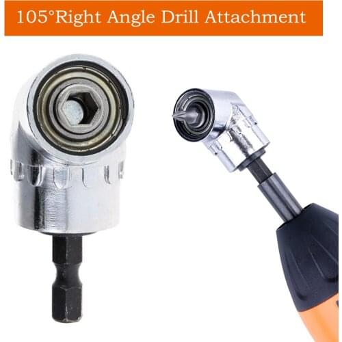 Right Angle Drill and Flexible Shaft Bits Extension Screwdriver Bit Holder