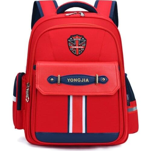 Children‘s High Capacity School Bag Fashion Aristocratic Academy Orthopedics Backpack For Boys Girls All Open Space Bag Mochila
