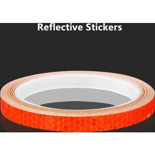 Bike Reflective Strips 1cm*10m Waterproof Bicycle Car MTB Road Motorcycle Cycle Cycling Accessories