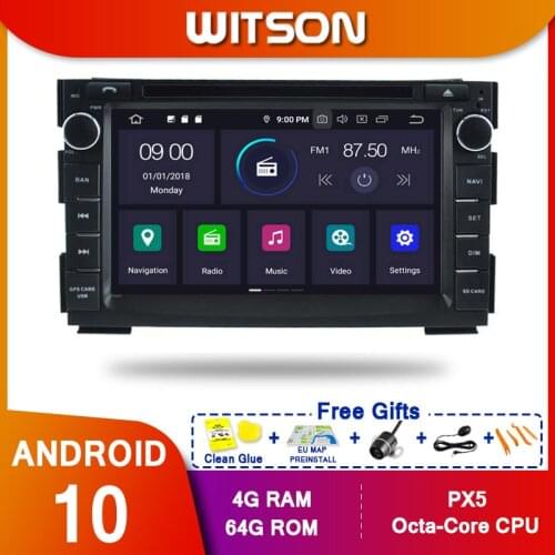 WITSON Android10 Octa core PX5 CAR DVD player For KIA CEED (2010-2012) VENGA IPS SCREEN 4GB RAM 64GB ROM CAR GPS NAVIGATION
