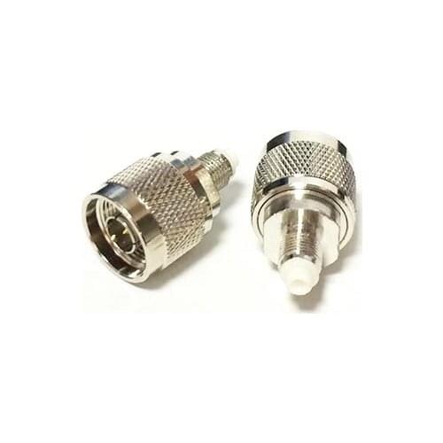 1pc NEW N Male Plug to FME Female Jack RF Coax Adapter convertor Straight Nickelplated wholesale