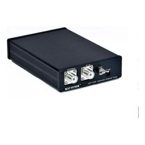 1PCS Magnetic Hold Version Mat-125E General Automatic Antenna Tuner 120W 1.8-54MHz HF Shortwave Built-in 18650 Battery