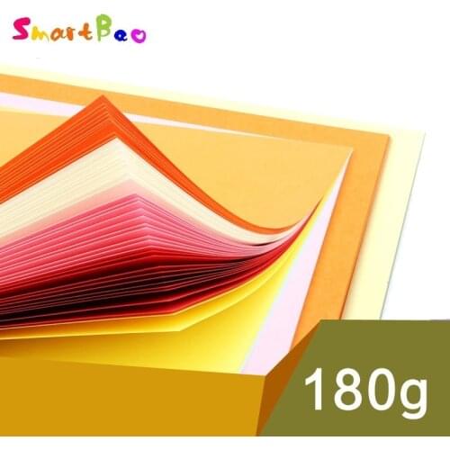 180g A4 Card Paper Solid Color Scrapbooking Paper Handmade DIY Scrapbooking Cards Gift Craft Decoration 100 Pieces/Lot