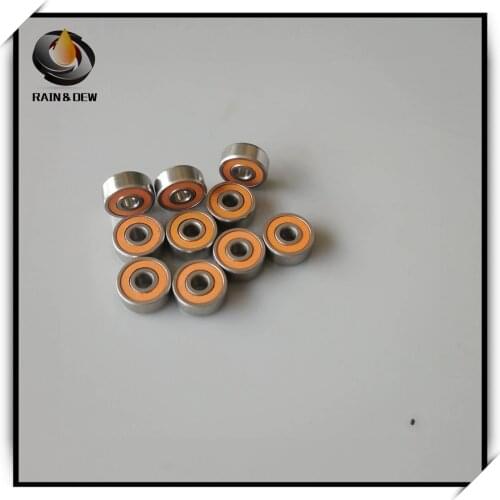 2Pcs S694 2RS CB 4x11x4 mm Stainless Steel Hybrid Ceramic Bearing 694 Lube Dry ABEC-7 Fishing Reel Bearing