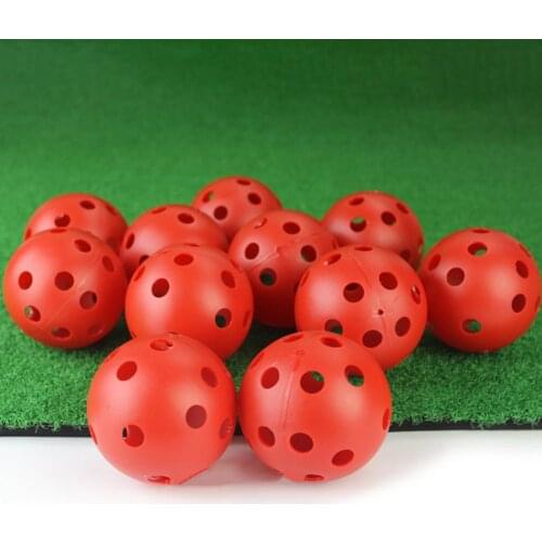 60%HOT5Pcs 90mm Golf Balls Hollow Practicing Airflow Hollow Golf Balls for Indoor