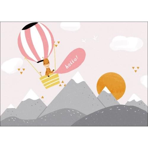 Warm elephant family pattern childrens play carpet baby carpet baby nursery crawling mat children durable non-slip carpet can b