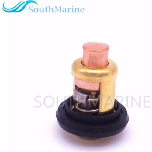 Boat Engine Thermostat 688-12411 6H3-12411 6E5-12411 for Yamaha 2-Stroke 15HP 25HP 30HP 40HP -220HP Outboard Motor