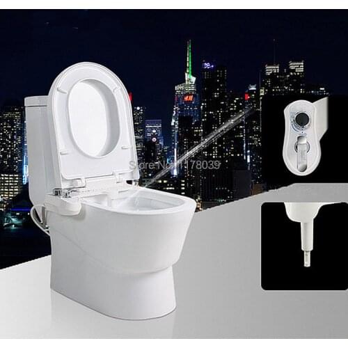 Female cleaning nozzle spray,Smart Toilet Seat Bidet with butt clean,Non electric manual bidet with selfcleaning nozzle,J17133