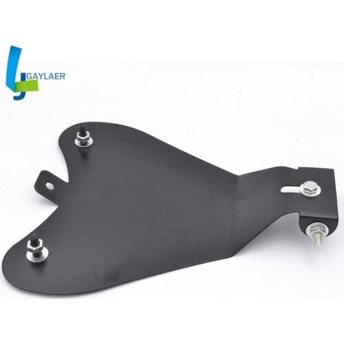 Solo Seat Baseplate Springs Bracket Sitting Mounting for Harley Sportster Honda Yamaha Kawasaki Bobber Chopper