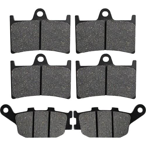 Motorcycle Front and Rear Brake Pads for Yamaha FZ6 Fazer S2 07-09 FZ1 Fazer 08-13 YZFR6 YZF R6 04-12 YZFR1 YZF R1 2004-2006