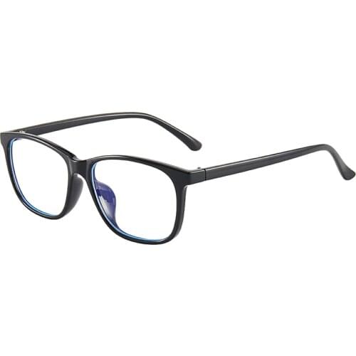 Simple Style Anti Blue Light Glasses Women Computer Gaming Eyeglasses Men Square Transparent Eyewear Frames TR90 Goggle Gafas