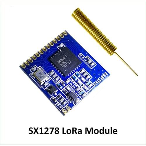 433mhz RF LoRa module SX1278 PM1280 Long-Distance communication Receiver and Transmitter SPI LORA IOT+ 433MHz antenna