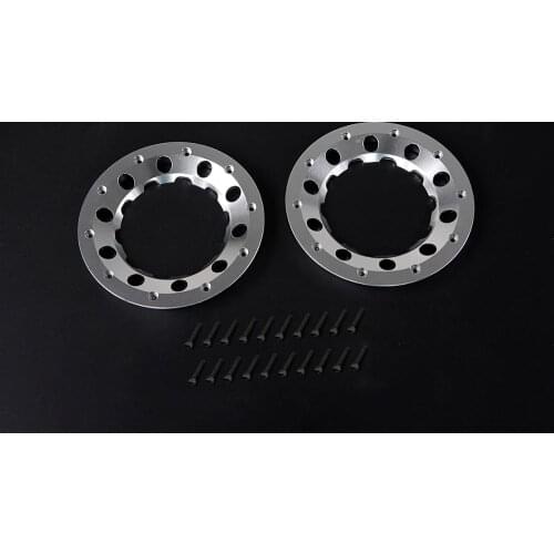 Rovan 1/5 baja LT LOSI 5IVE-T DBXL FG MCD New CNC alloy outter beadlocks 1 pair 95277