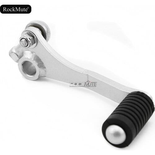 Left Gear Shift Lever For KAWASAKI NINJA 250R 300 EX250R Z250 Z300 Z250 Z300 Motorcycle Accessories Shifter Pedal Silver