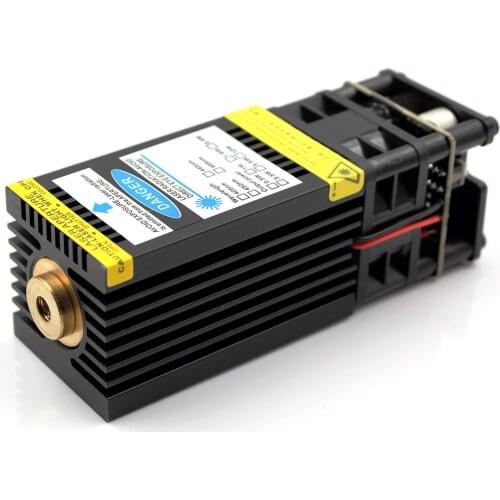 OXLasers 450nm 15W Blue Laser Module for 3D Printer 15000mW DIY Laser Head for Engraving with PWM Control Cutting Laser