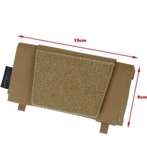 TMC3393-CB New Tactical Vest Low Profile Admin Pouch Chest Hanging Map Bag