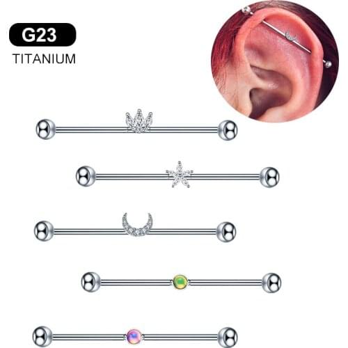 VOJO Barbells For Piercing