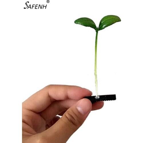 Grass Clips Hair Pin Bean Sprout Headwear Novelty Grass Clips Popular Headwear Clasp Antenna Hairpins 4*6cm