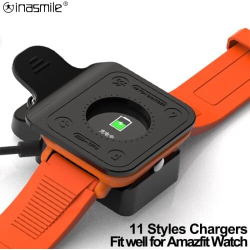Chargers Portable Clip Magnetic Cradle For Amazfit Bip S Pace Stratos 2 3 Verge lite Smart Watch Accessories for GTR GTS T-Rex