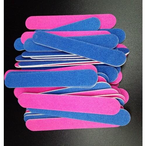 100PCS!!! Professional Nail Files Grit nail tools colorful fashion wood sandpaper nail file Free Shipping 180/240