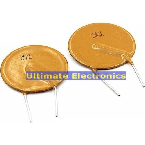 30pcs PTC Resettable fuse RXEF300 72V 3A RF72-300