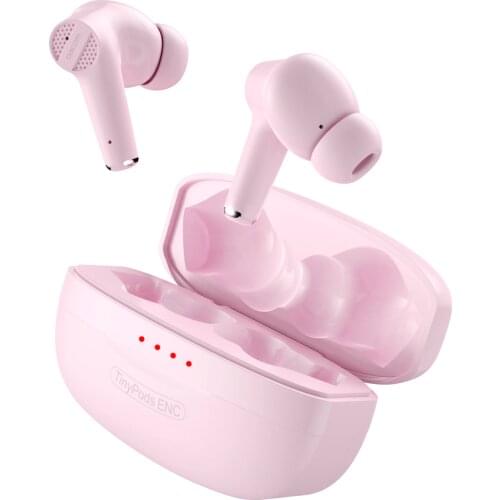 DACOM TinyPods ENC Noise Cancelling Earphones TWS Bluetooth 8h Playback 5.0 Earbuds Bass True Wireless Stereo Headphones