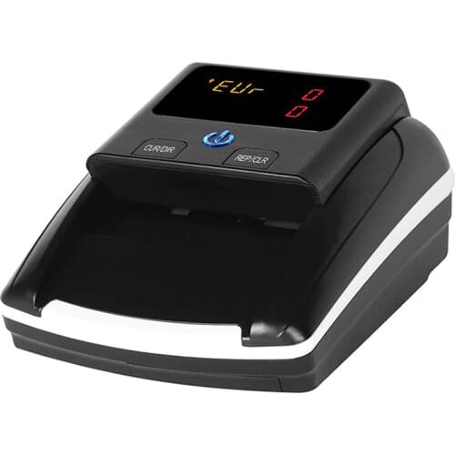 2-in-1 Counterfeit Bill Money Detector and Counter, Fake Currency Checker Machine with UV Detection for for US Dollars, Euros