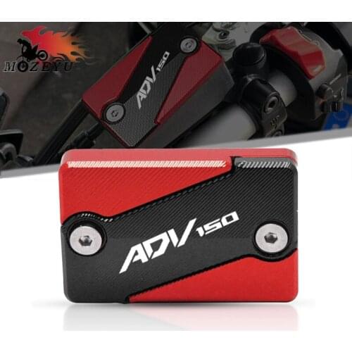 2020 New CNC Accessories Motorcycle Front Brake Fluid Rerservoir Cover Master Cylinder Cap For HONDA ADV150 ADV 150 ABS 2019