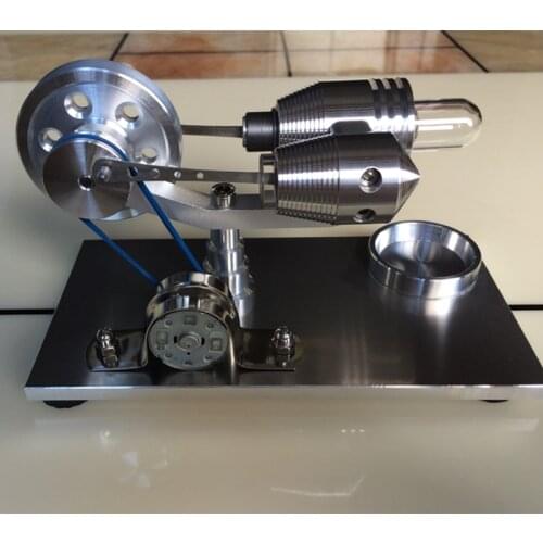 Stirling Engine New Arrival Stainless steel Mini Hot Air Motor Model Educational Toy Science Experiment Kit Set For Chuldren