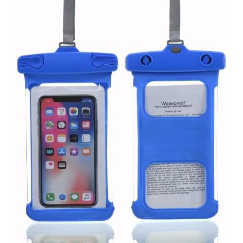 Mobile Phone Waterproof Bag Sealing Bath Diving Cover Swimming Rainproof Case Dustproof Bag Suitable For Phone Under 7.2 Inches