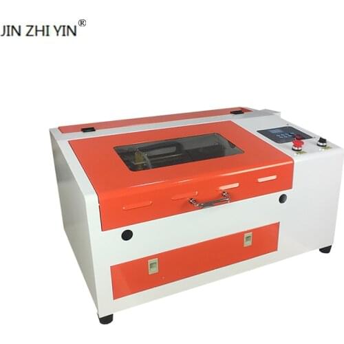 Desktop laser engraving machine TS4030 for rubber stamps small items engraving cutting rotary optional