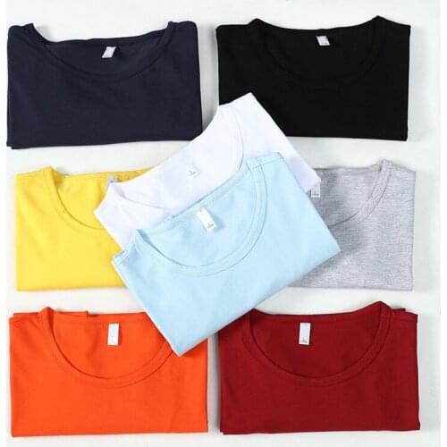 MRMT 2021 Brand New Summer Mens Short-sleeved T-shirt Round Collars Pure Color T-shirt for Male Trim Half-sleeved Tops Tshirt
