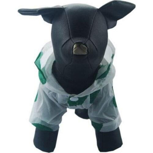 Puppy Cat Clothes Sunscreen Dog Clothes Pineapple Tomatoes Size Soft Polyester Dog Raincoats