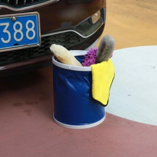 Portable vehicle-mounted sundries storage bag travel folding barrel for Kia Rio K2 K3 K5 K4 Cerato,Soul,Forte,Sportage R,SORENTO