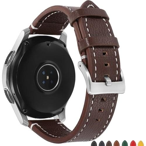 BEAFIRY Watch Band 18mm 19mm 20mm 22mm 24mm Litchi Leather Quick Release Straps Watchbands for Men Women Wirstband Brown Black