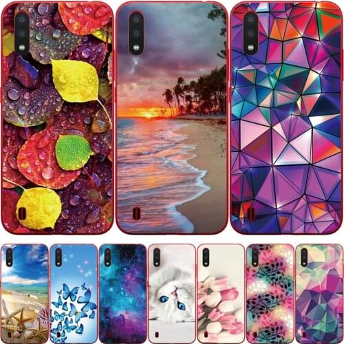Silicone case For Samsung Galaxy A10 A20 A30 A40 A50 A60 A70S A01 A11 A21 A31 A41 A51 A71 M21 M31 M11 M30S case protective coque