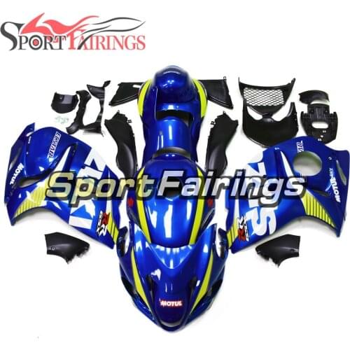 Blue Yellow Injection Motorcycle Fairings For Suzuki GSXR1300 Hayabusa 08 09 10 11 12 13 14 15 2008 - 2016 ABS Plastic Bodyworks