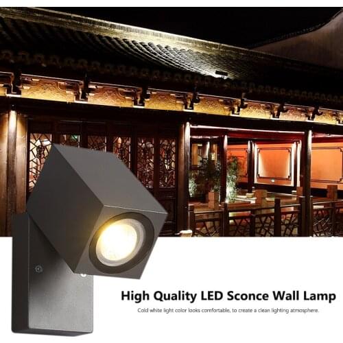 Modern Folding LED Outdoor Lighting Wall Light Exterior Outside Porch Light Waterproof Garden Courtyard Living Room Wall Light