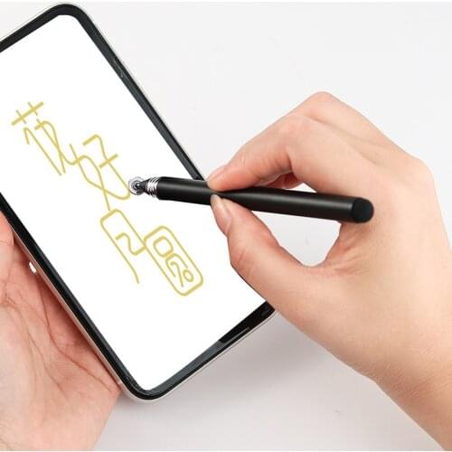 Stylus Pen For Smartphones 2 in 1 Touch Pen for Samsung Xiaomi Tablet Screen Pen Thin Drawing Pencil Thick Capacity Pen