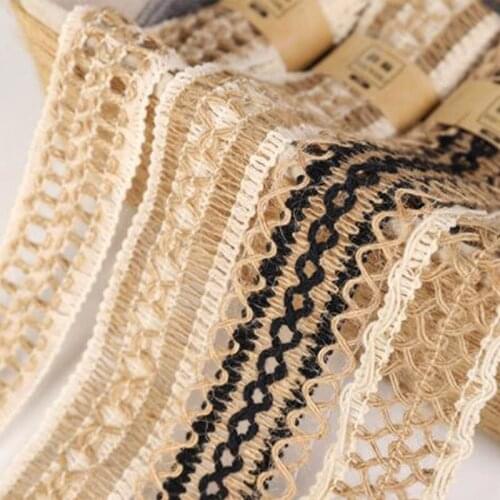 Vintage Rustic Burlap Flat Cords Hessian Hemp Jute Rope Wedding Party Baby shower Decoration Gift Wrapping DIY Supply 2M
