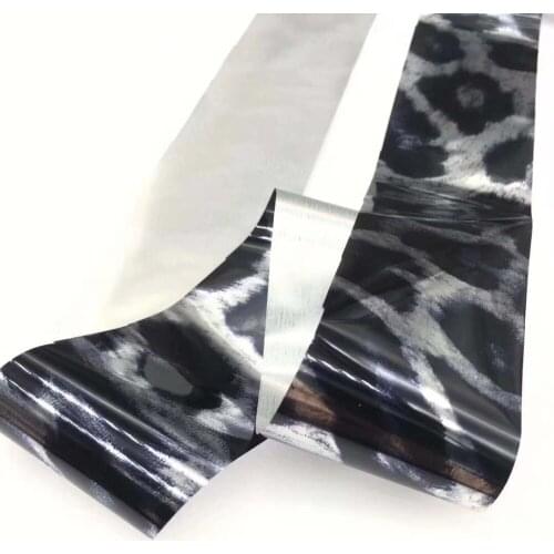 1 Roll 100*4CM Holographic Nail Foils Snake Skin Foils Nail Art Wrap Foils Transfer Glitter Sticker Polish Decal Decoration