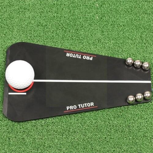 1PCS Portable Plastic Durable Compact Practical Golf Tutor Accessories Golf Golf For Professional Putting Putting Aid T8S6