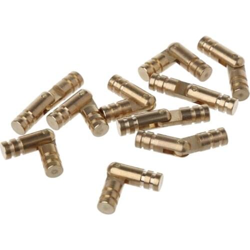 10PCS Gold Copper Brass Wine Jewelry Box Hidden Invisible Concealed Barrel Hinge
