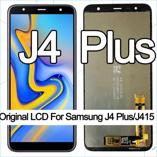 100% Original 6.0'' LCD For Samsung Galaxy J4+ 2018 J4 Plus J415 J415F J410 LCD Display Touch Screen Sensor+Service package