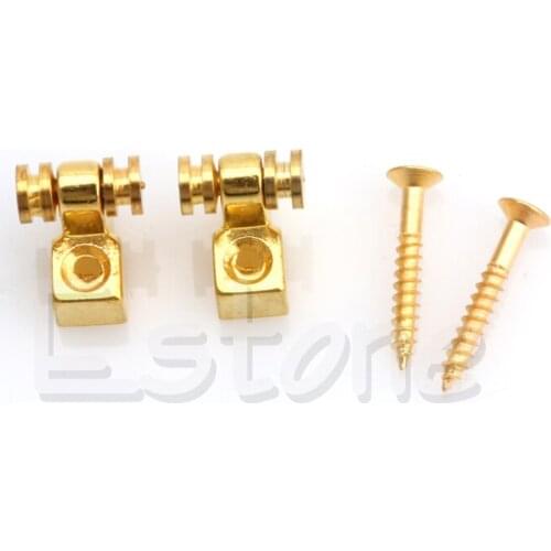 2pcs/set Metal String Retainer Trees Roller Guitar Parts Accessories high quality